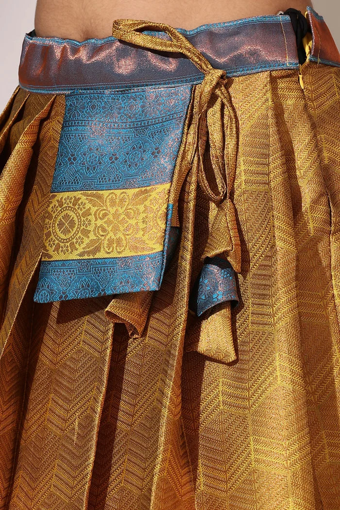 South Indian Festival Traditional Half Saree (UniversalWork)
