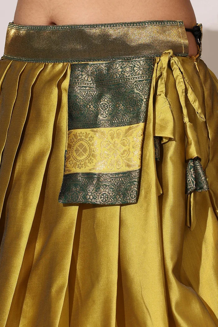 South Indian Festival Traditional Half Saree (UniversalPlain)