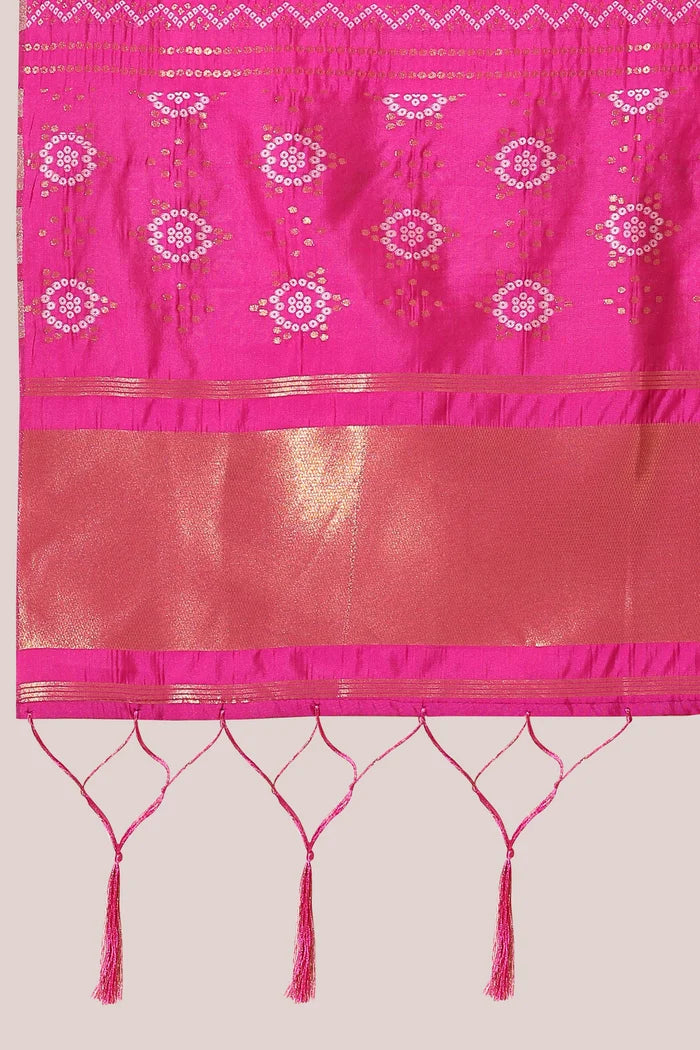 దక్షిణ భారత పండుగ సాంప్రదాయ హాఫ్ చీర (ఛవి)