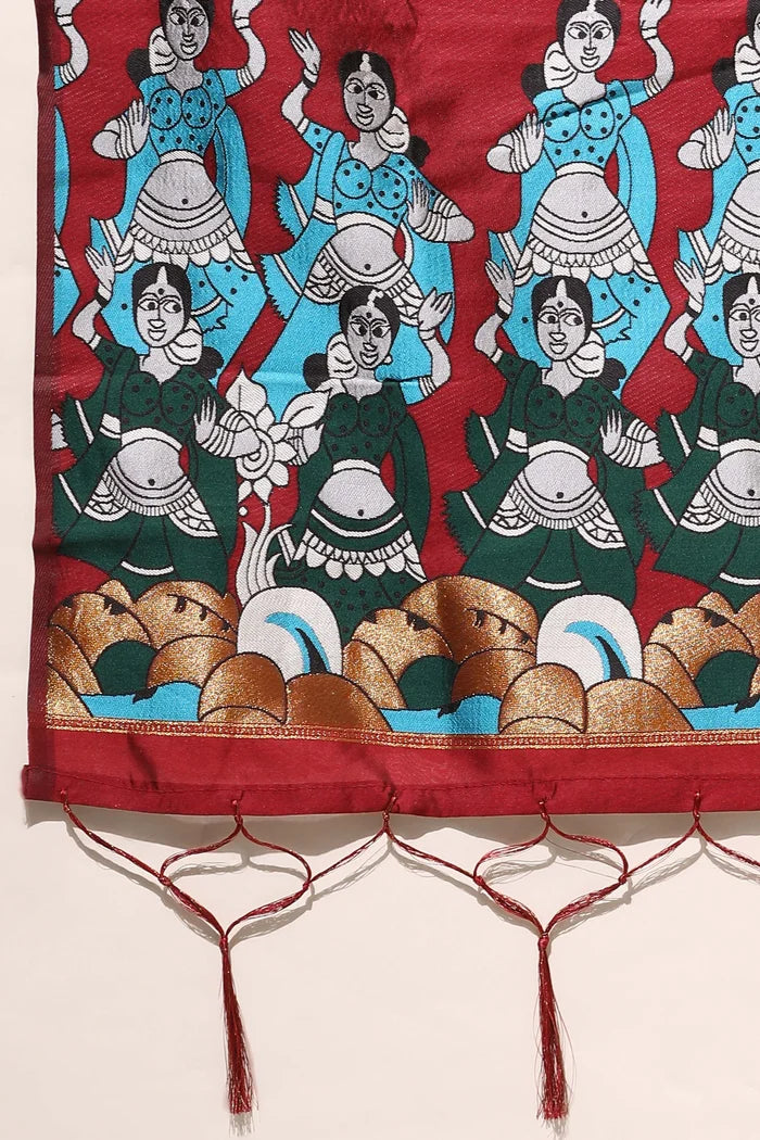 South Indian Festival Traditional Half Saree (Dhingli)