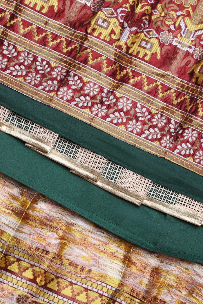 South Indian Festival Traditional Half Saree (Jagvi)