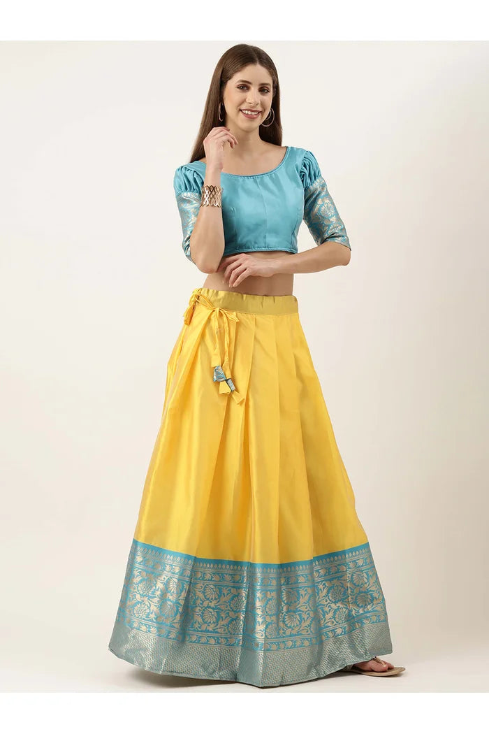 South Indian Festival Traditional Half Saree (Purnima)