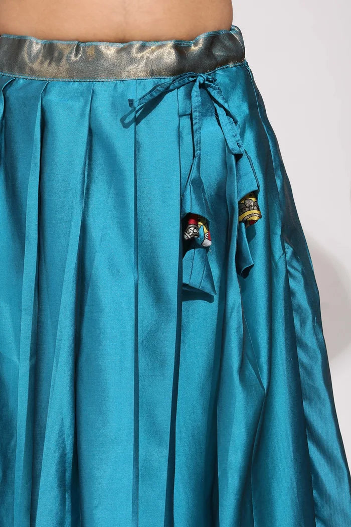 South Indian Festival Traditional Half Saree (Dhingli)