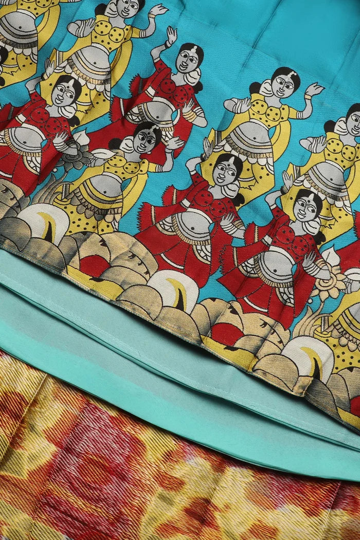 South Indian Festival Traditional Half Saree (Dhingli)