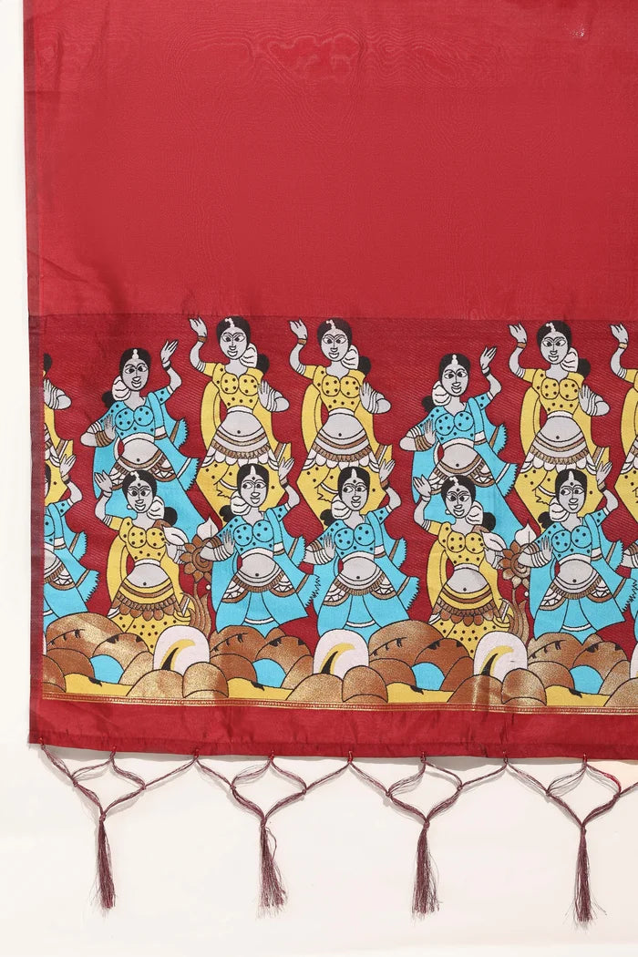South Indian Festival Traditional Half Saree (Dhingli)