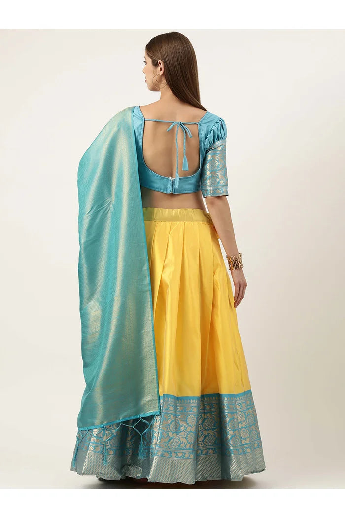 South Indian Festival Traditional Half Saree (Purnima)