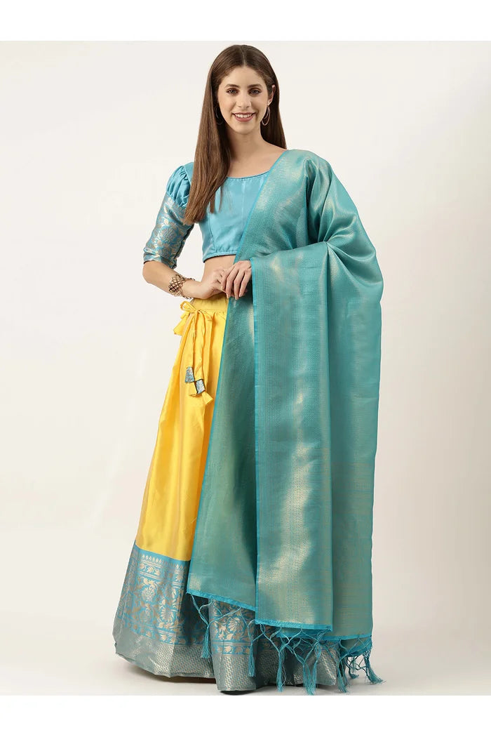 South Indian Festival Traditional Half Saree (Purnima)