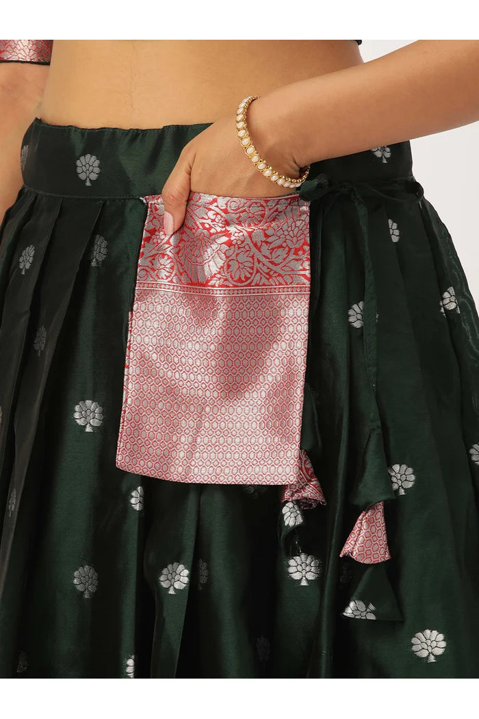 South Indian Festival Traditional Half Saree (Nehal)