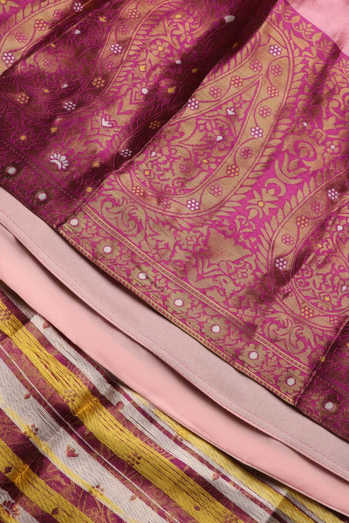 దక్షిణ భారత పండుగ సాంప్రదాయ హాఫ్ చీర(పటోలా)