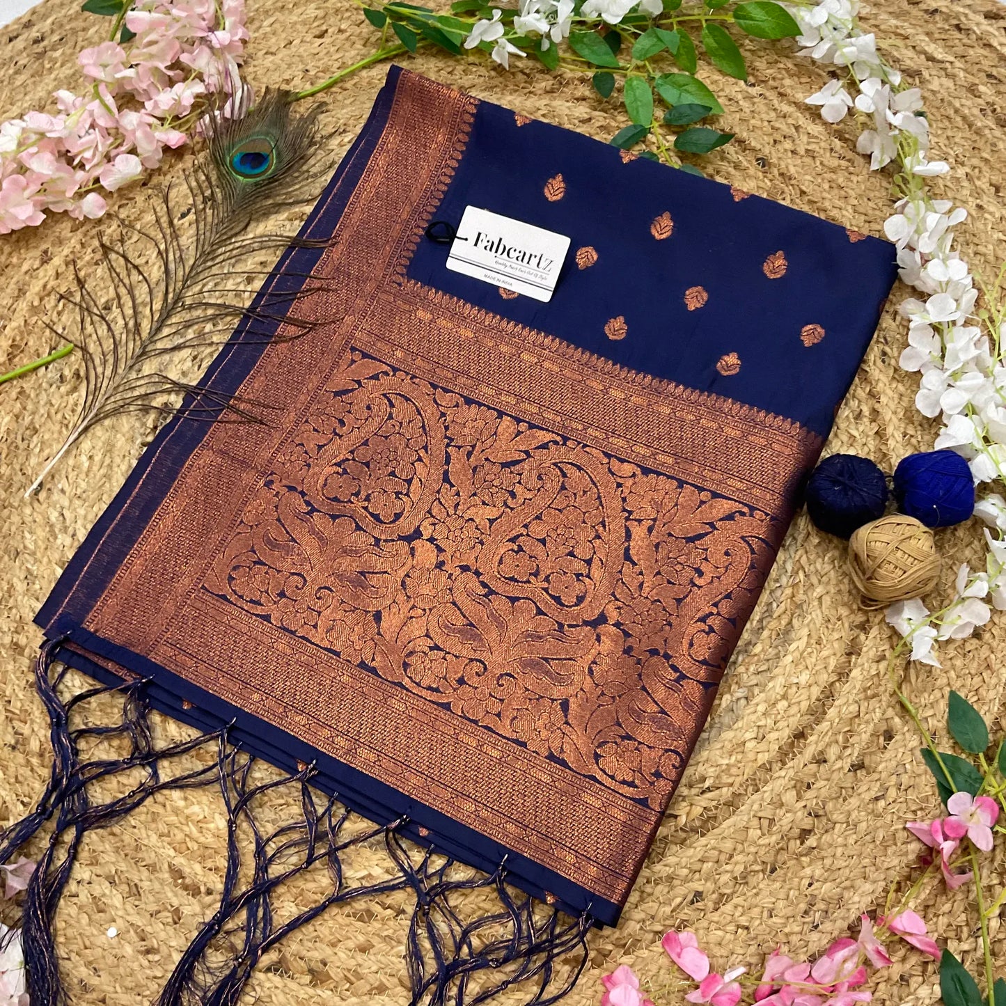 AarviDup Beautiful Jacquard Woven Design Dupatta for women | Only Dupatta