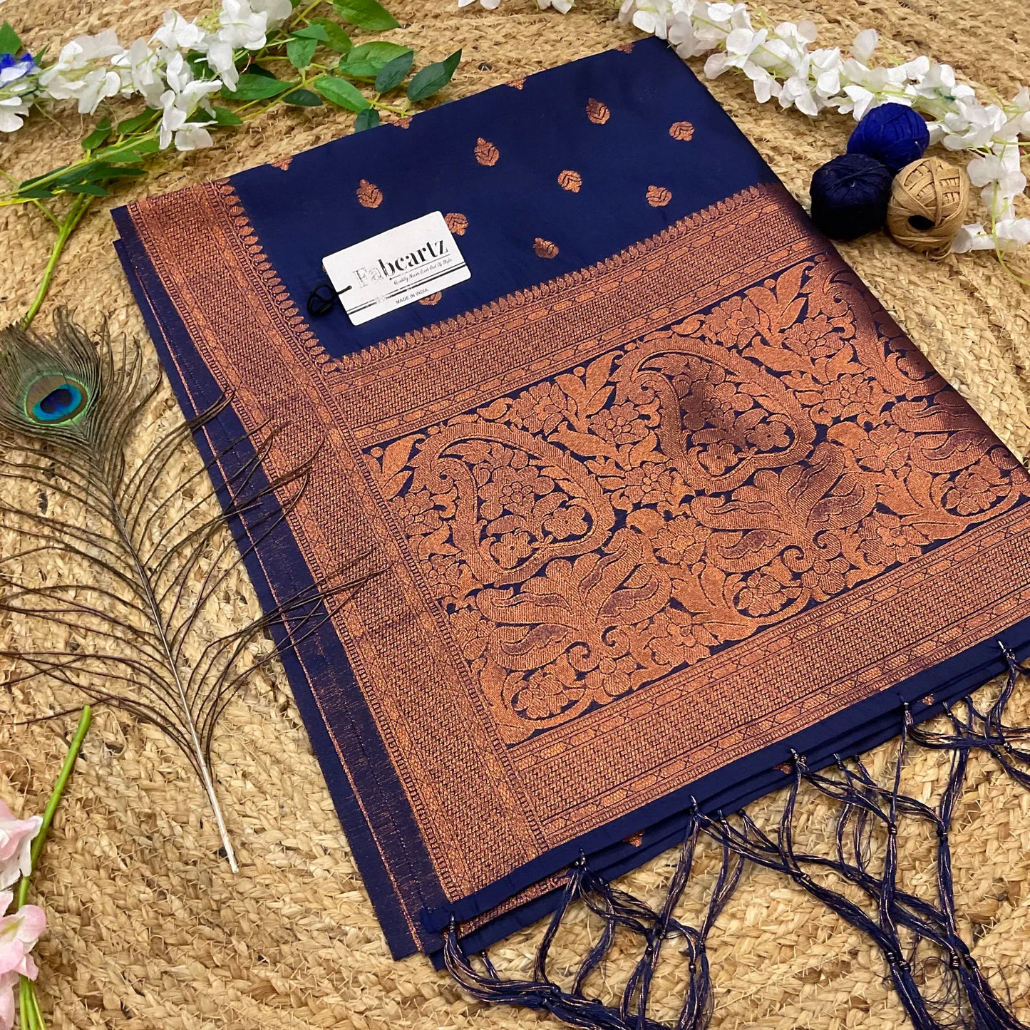 AarviDup Beautiful Jacquard Woven Design Dupatta for women | Only Dupatta