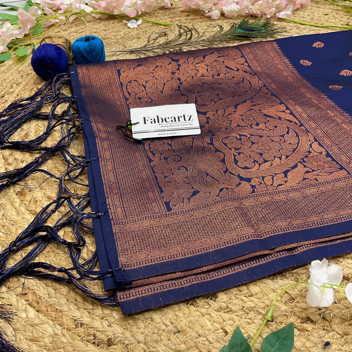 AarviDup Beautiful Jacquard Woven Design Dupatta for women | Only Dupatta