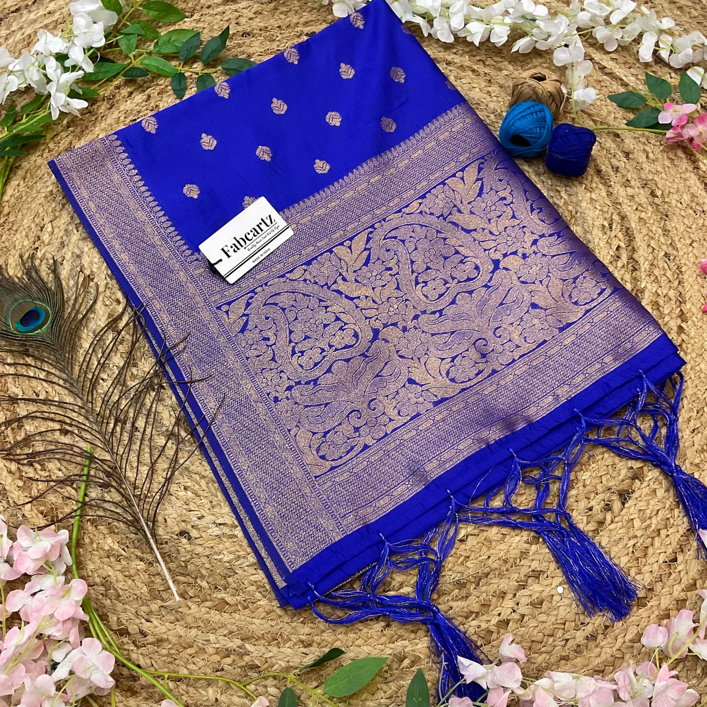 AarviDup Beautiful Jacquard Woven Design Dupatta for women | Only Dupatta