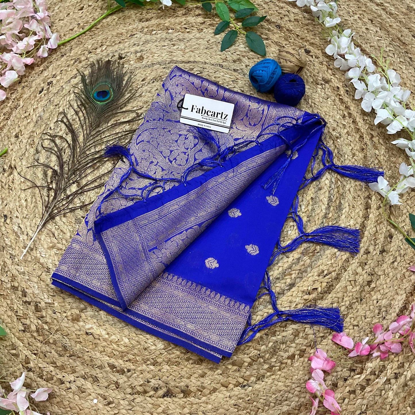 AarviDup Beautiful Jacquard Woven Design Dupatta for women | Only Dupatta