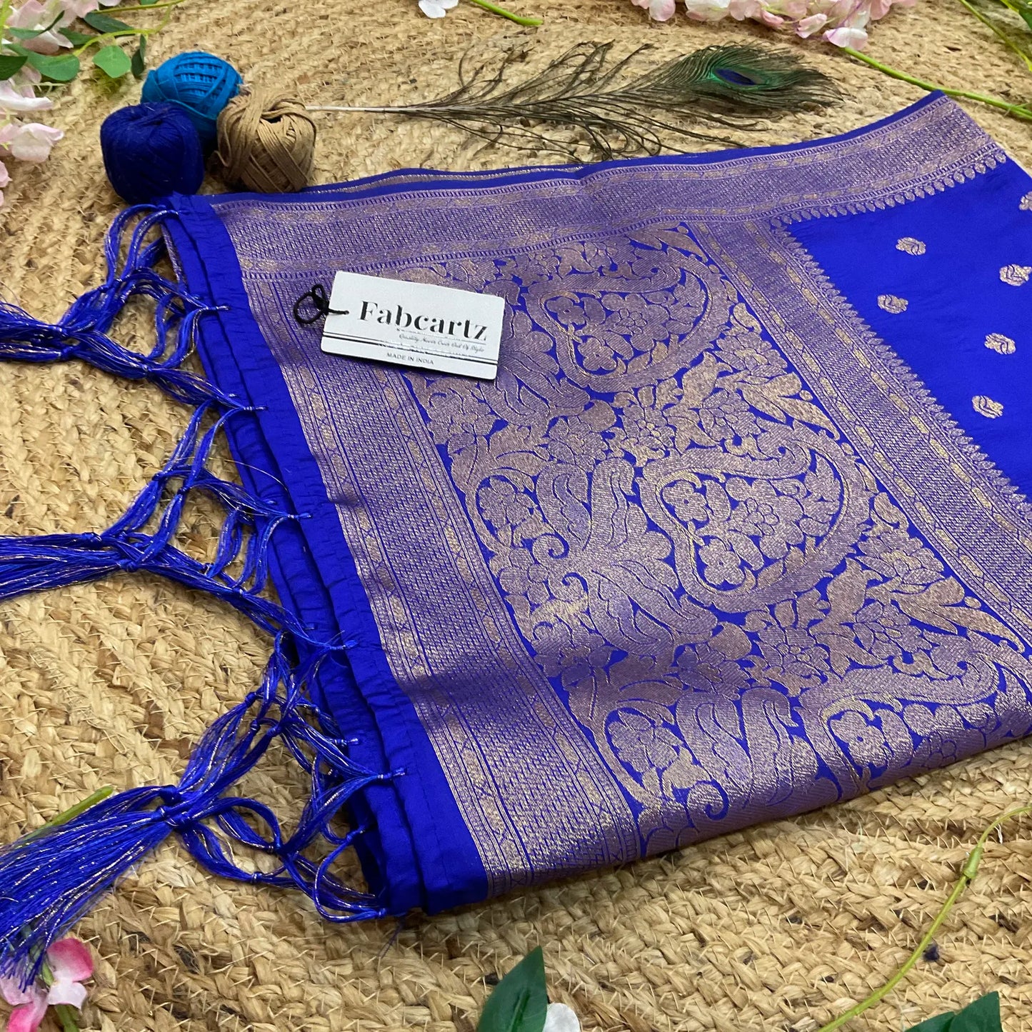 AarviDup Beautiful Jacquard Woven Design Dupatta for women | Only Dupatta