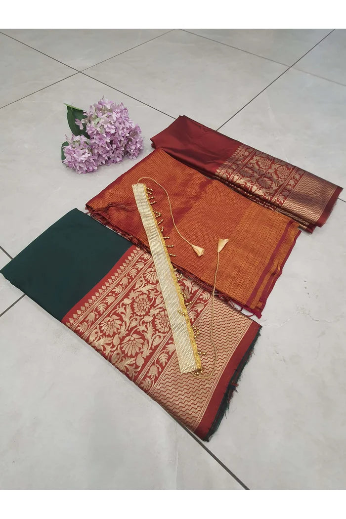 South Indian Festival Traditional Half Saree (Purnima)