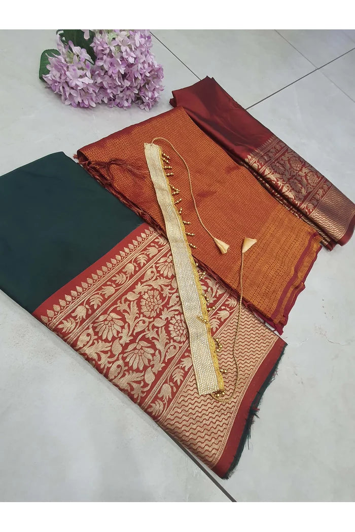 South Indian Festival Traditional Half Saree (Purnima)