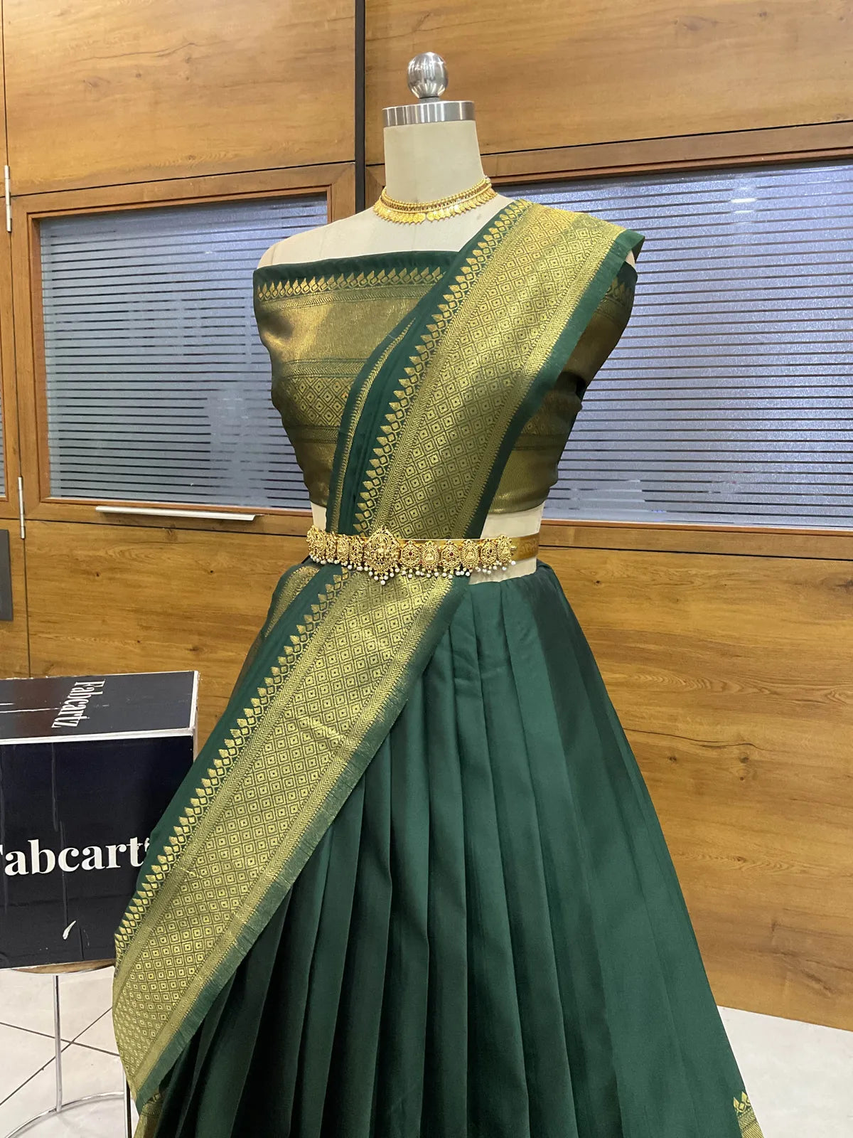 South Indian Festival Traditional Half Saree (NarayanPet)