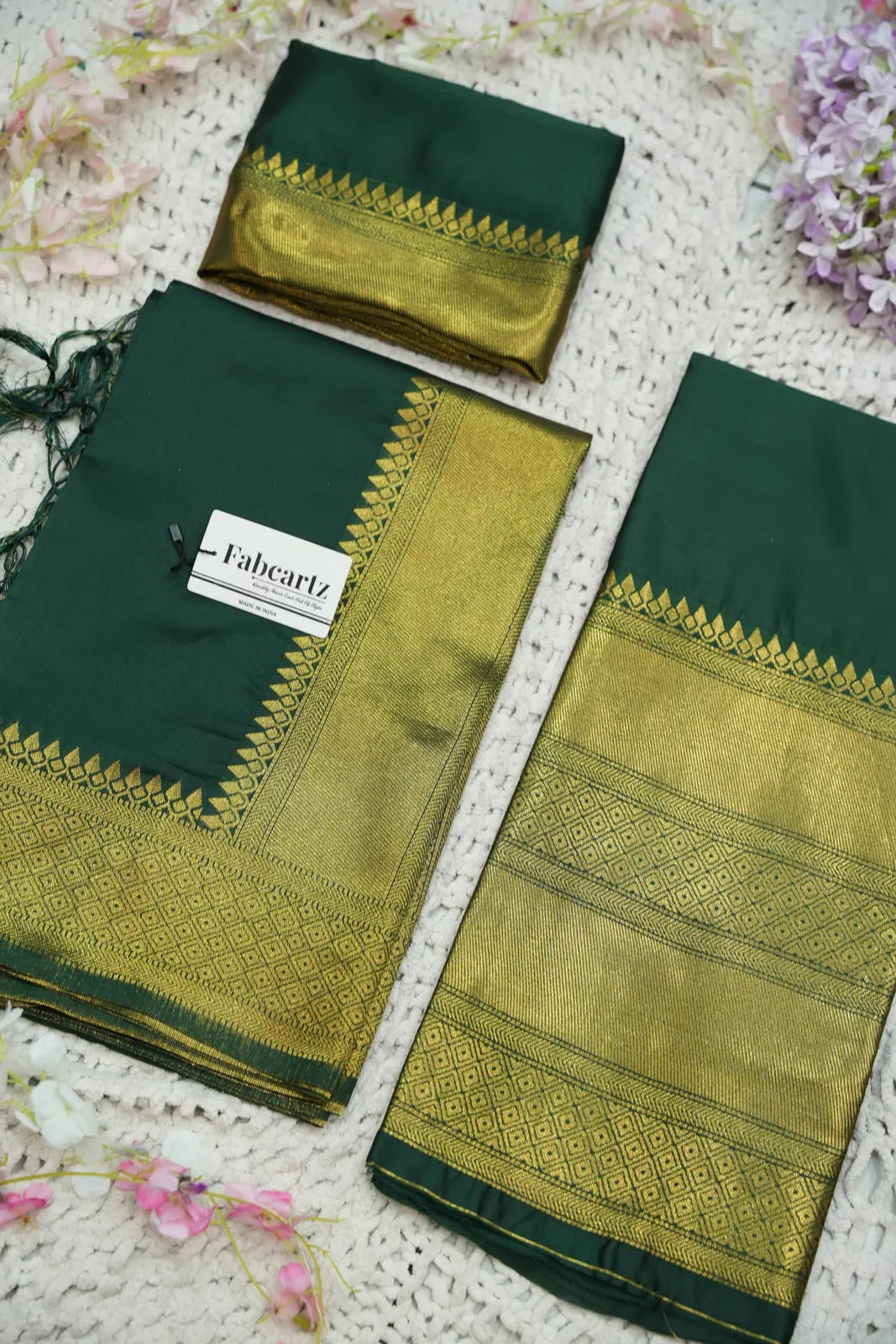 South Indian Festival Traditional Half Saree (NarayanPet)