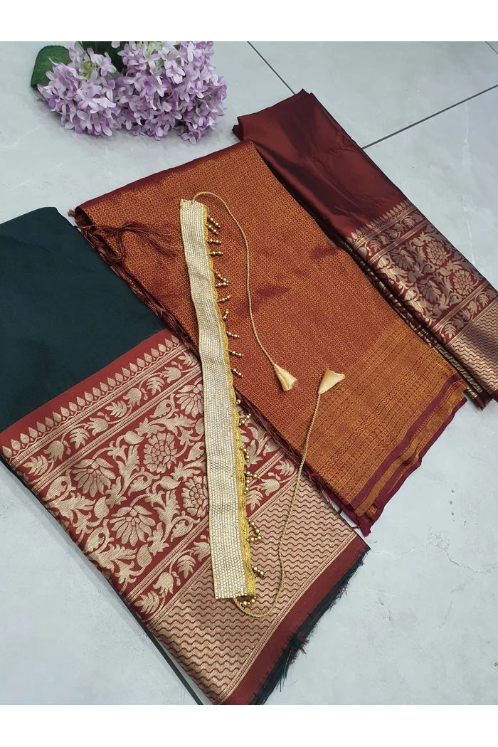 South Indian Festival Traditional Half Saree (Purnima)
