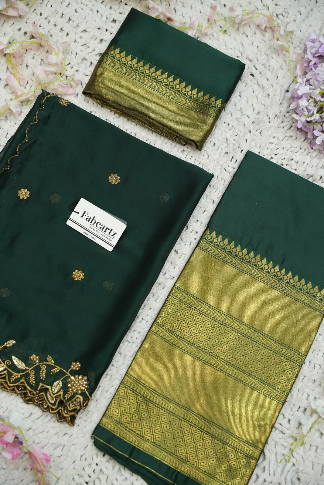 South Indian Festival Traditional Half Saree (NarayanRango)