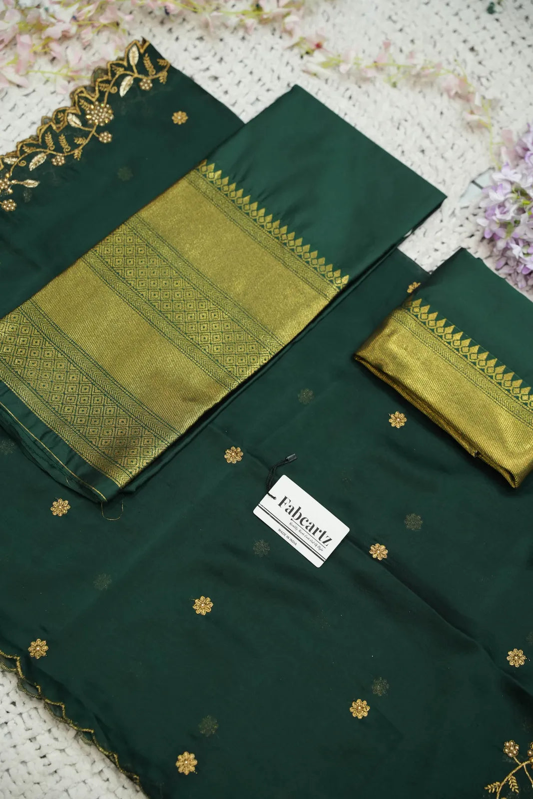 South Indian Festival Traditional Half Saree (NarayanRango)