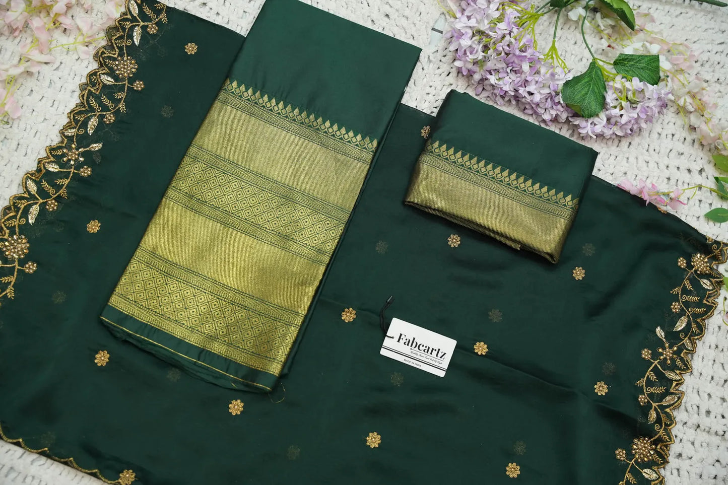 South Indian Festival Traditional Half Saree (NarayanRango)