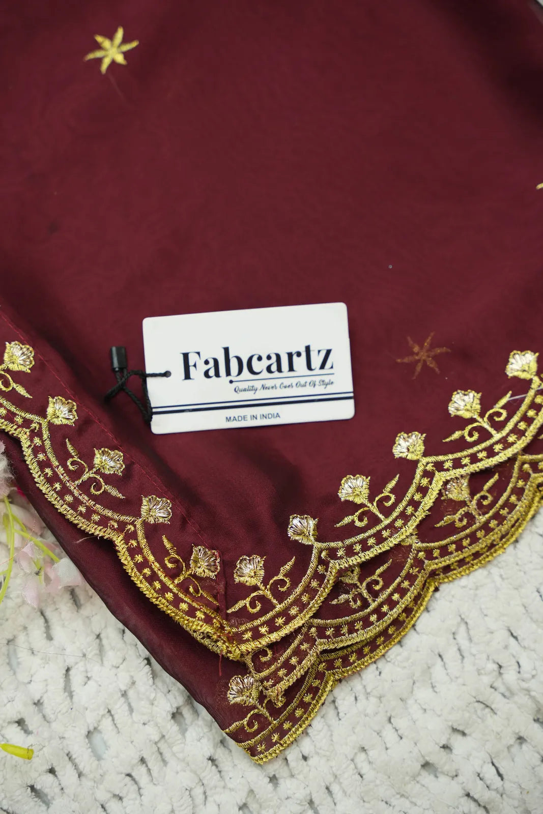(Putrika) South Indian Festival Traditional Half Saree with Embroidered Blouse & Dupatta