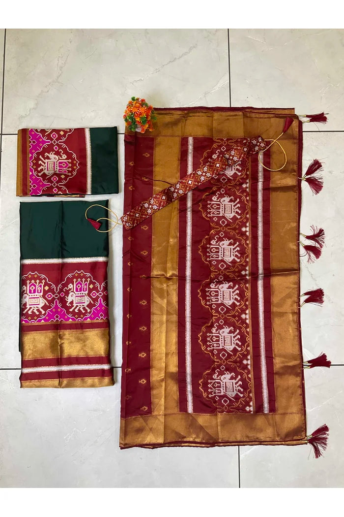 South Indian Festival Traditional Half Saree (Dharmi)
