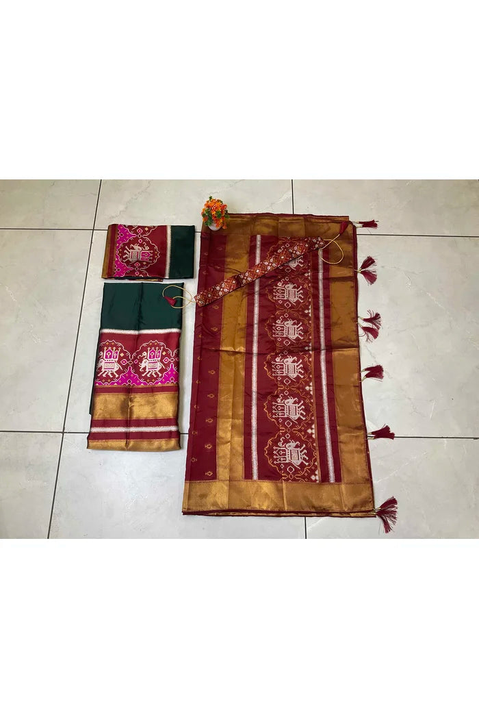 South Indian Festival Traditional Half Saree (Dharmi)