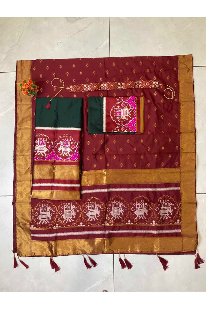 South Indian Festival Traditional Half Saree (Dharmi)