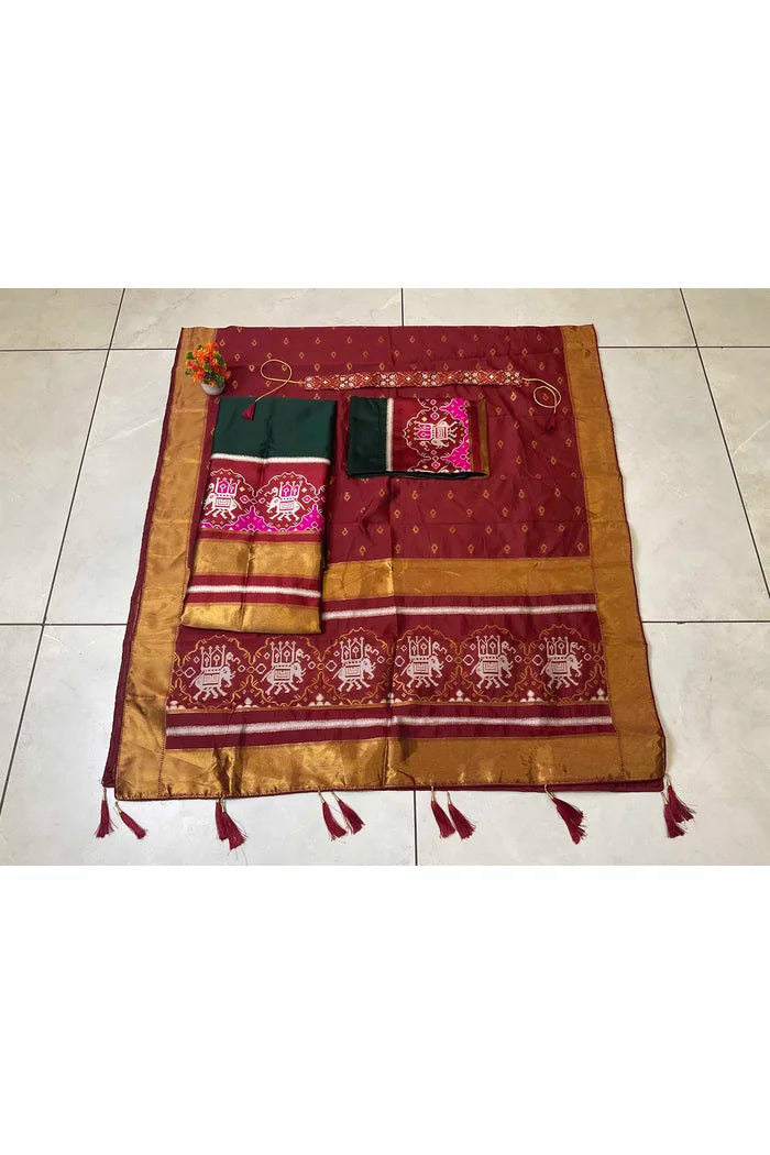 South Indian Festival Traditional Half Saree (Dharmi)