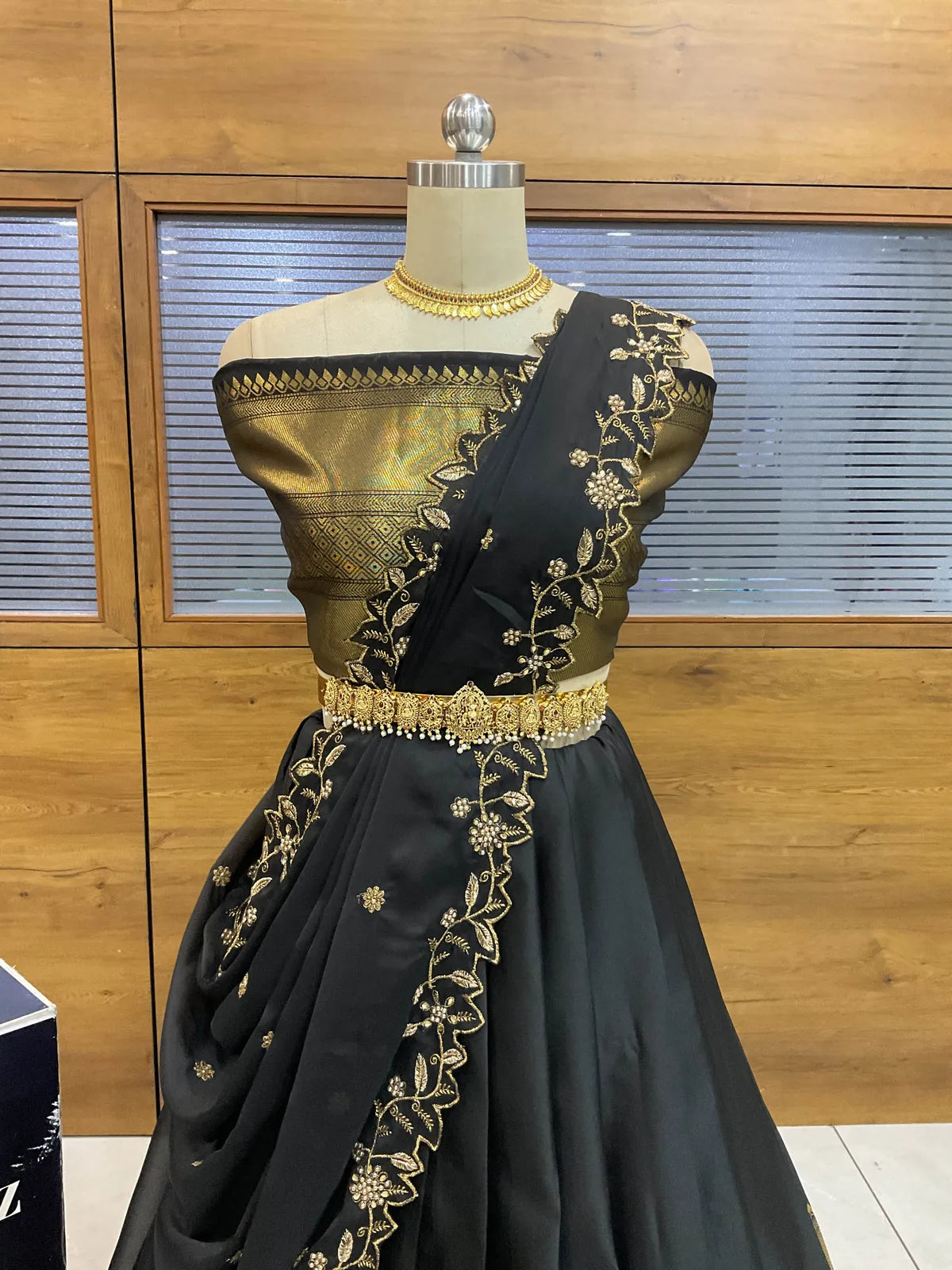 South Indian Festival Traditional Half Saree (NarayanRango)