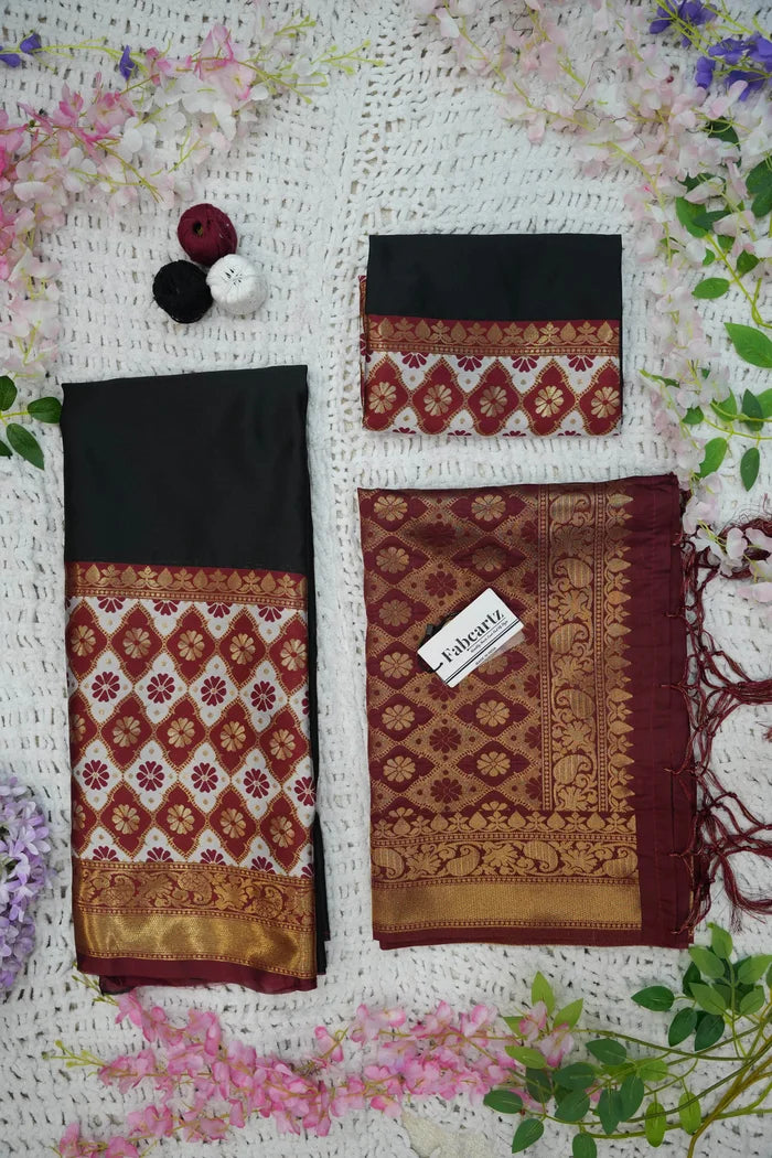 OnlinePattu South Indian Festival Traditional Half Saree