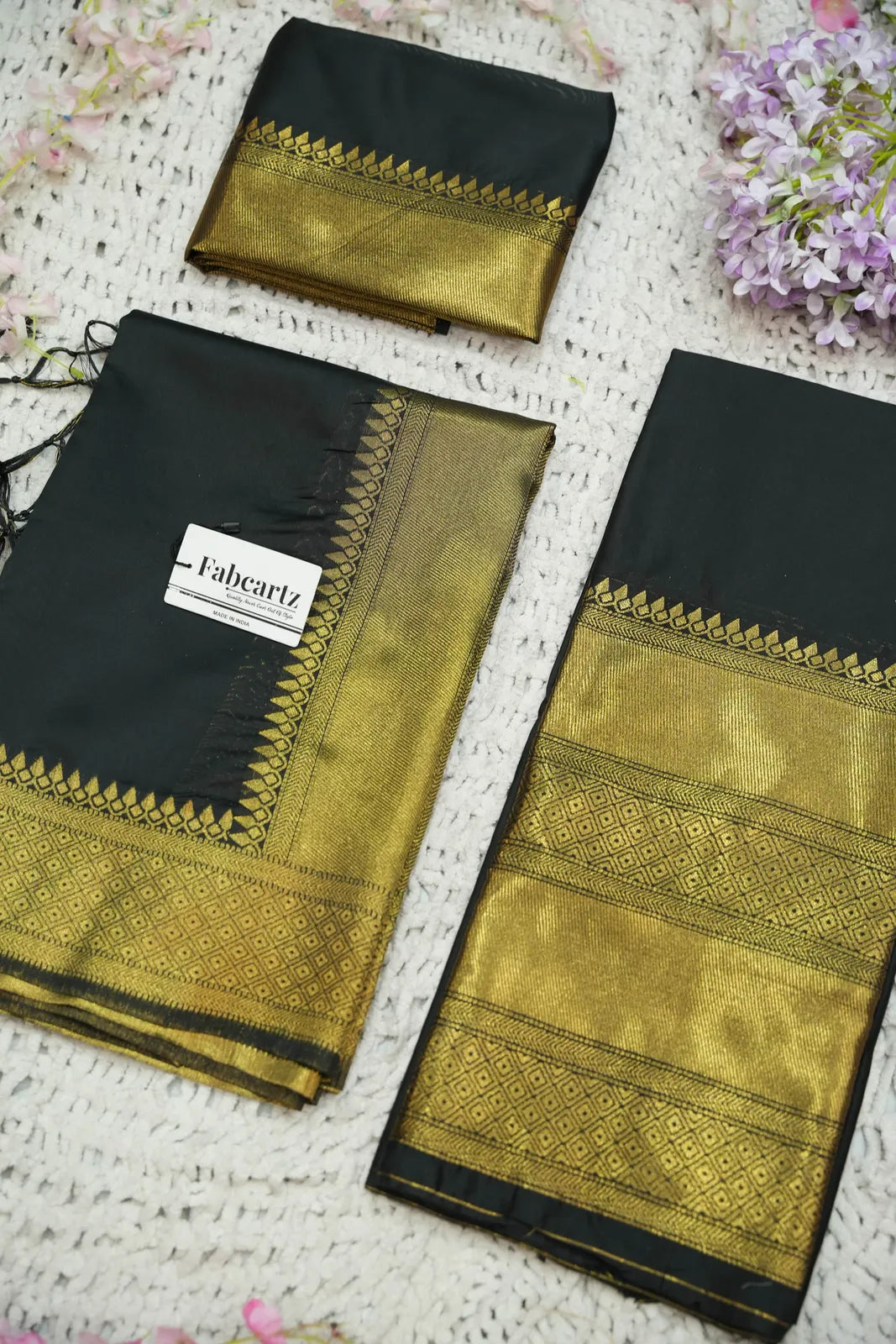 South Indian Festival Traditional Half Saree (NarayanPet)