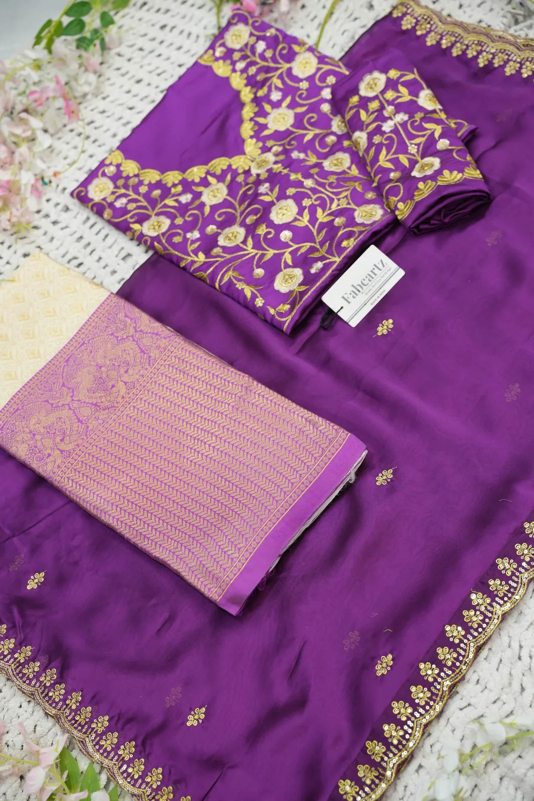 Munjya Women's Woven Design zari work Half Saree with Embroidered Blouse and Dupatta