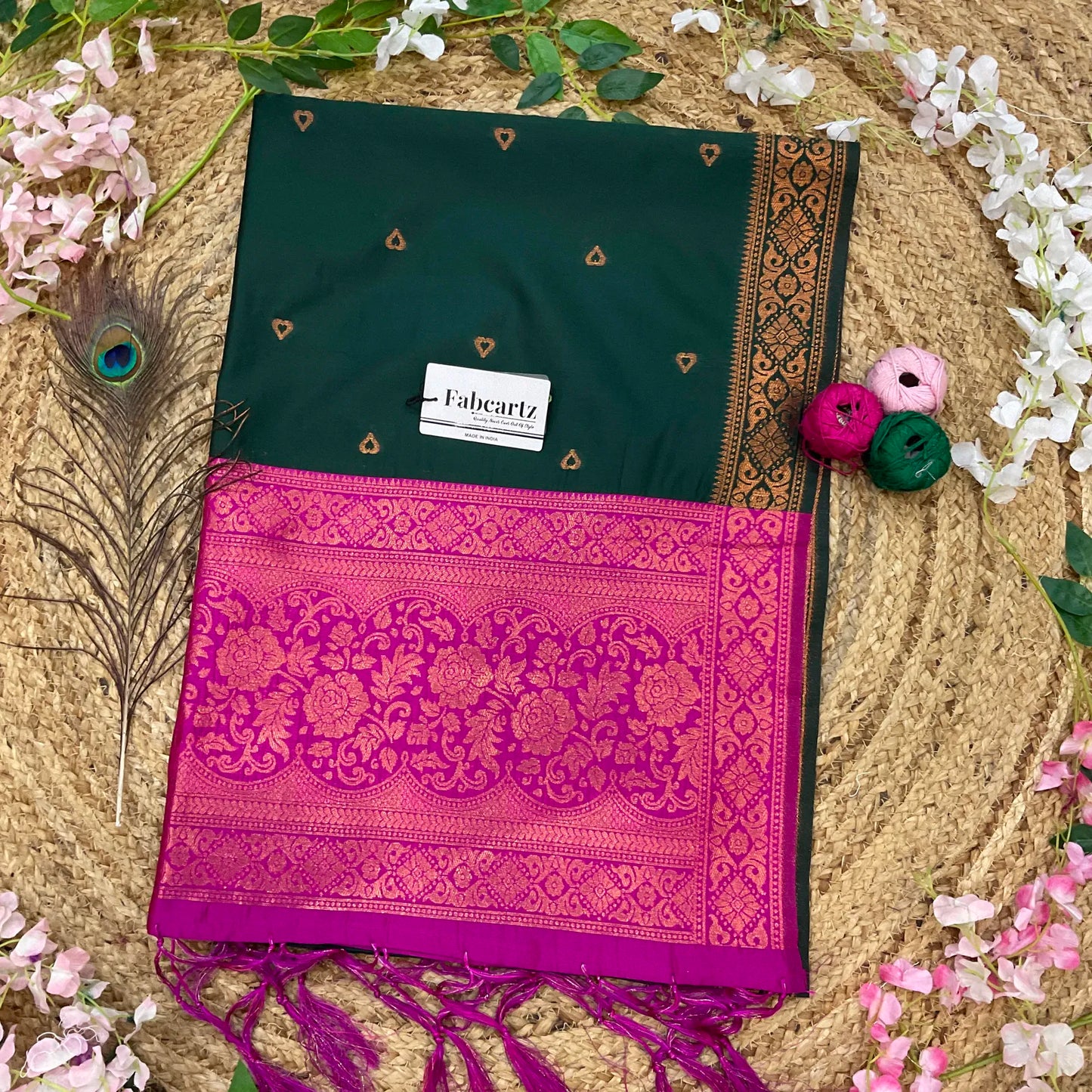DilwaleDup Beautiful Jacquard Woven Design Dupatta for women | Only Dupatta