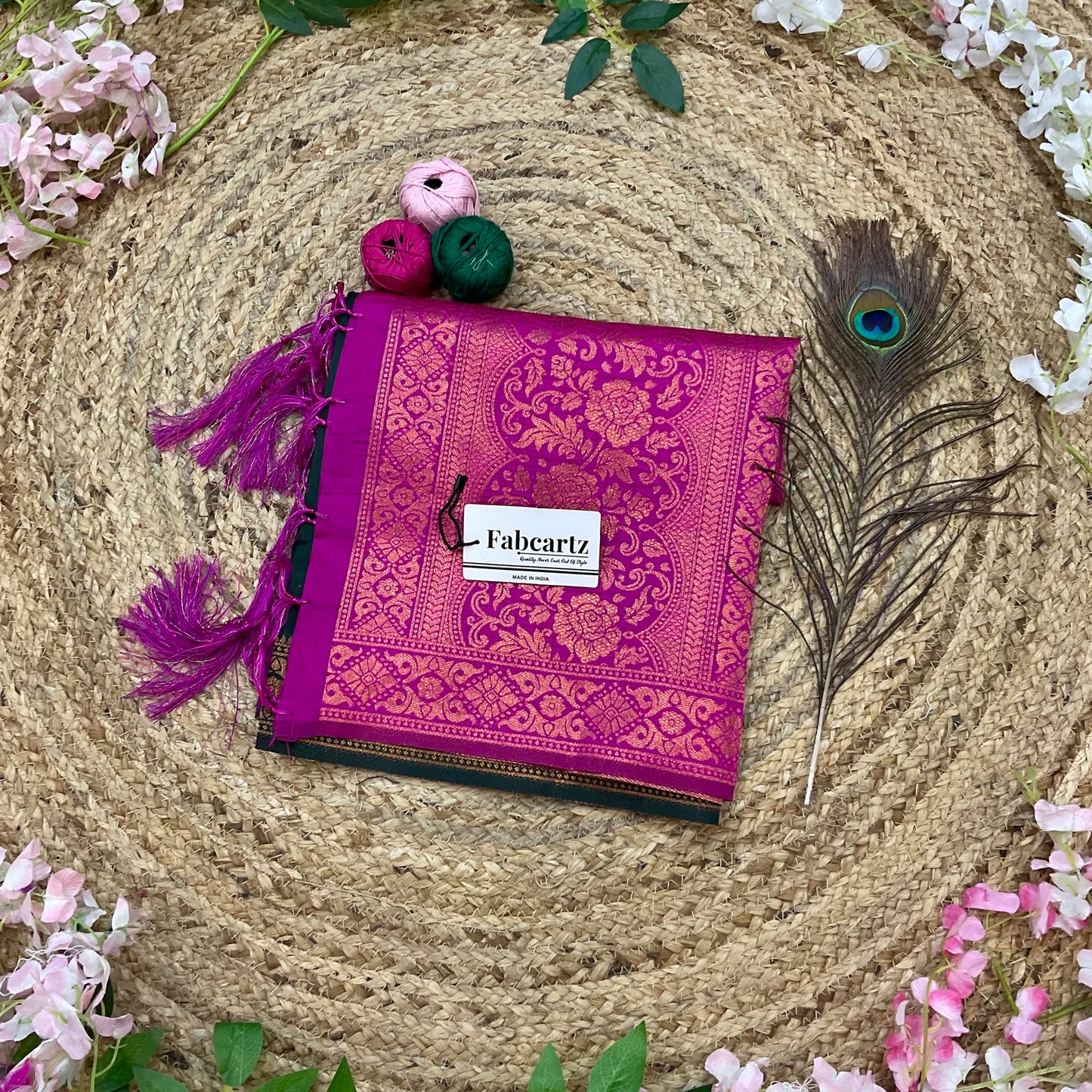 DilwaleDup Beautiful Jacquard Woven Design Dupatta for women | Only Dupatta