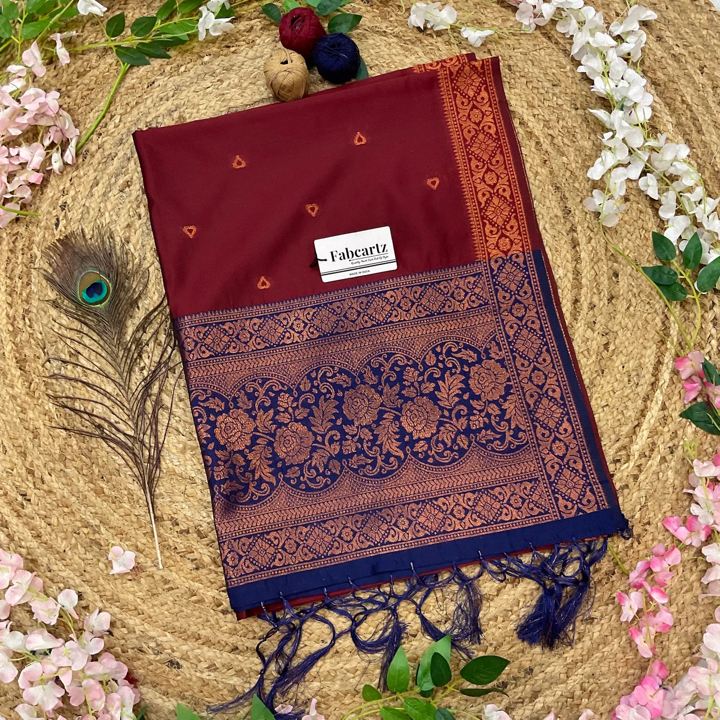 DilwaleDup Beautiful Jacquard Woven Design Dupatta for women | Only Dupatta