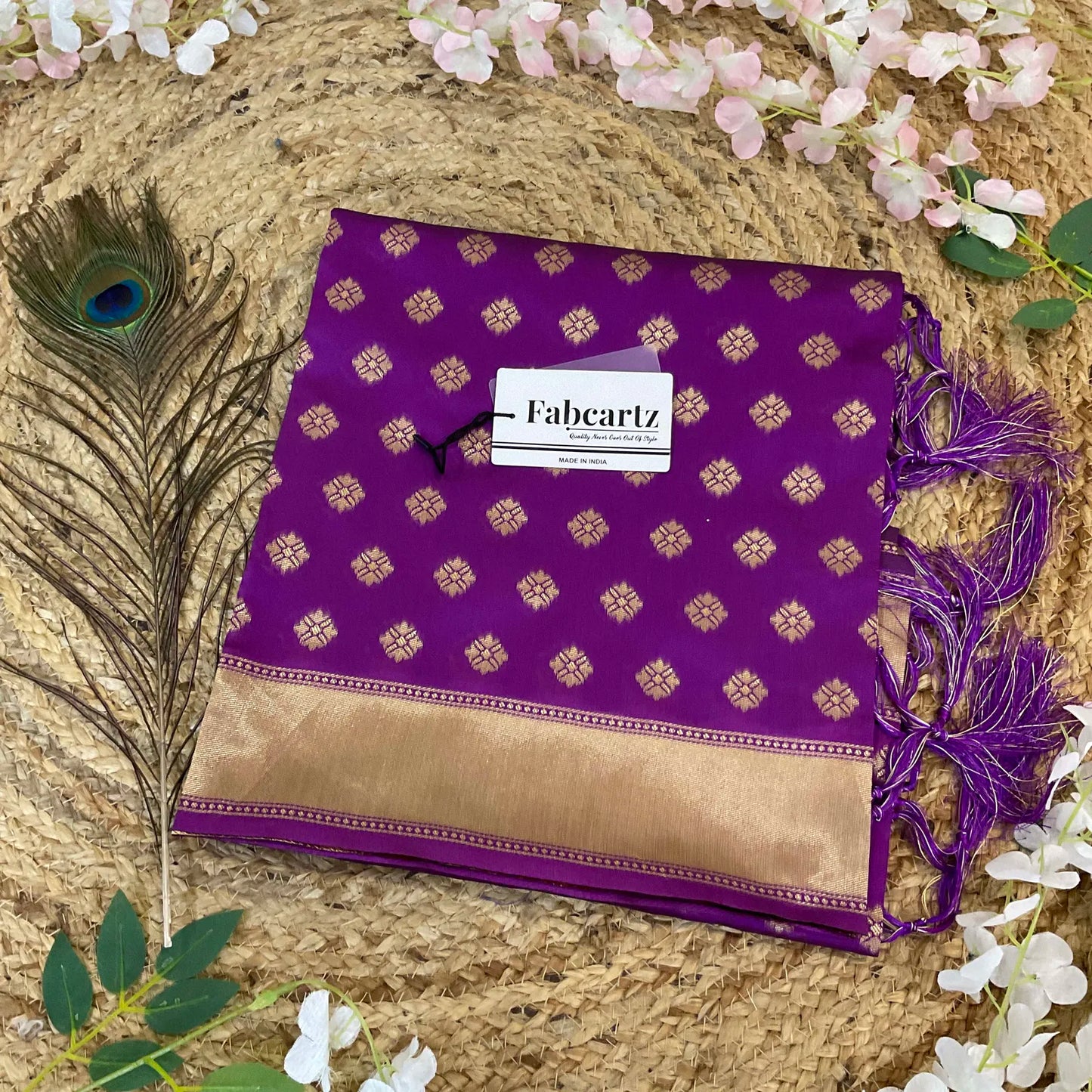 JiyaDup Beautiful Jacquard Woven Design Dupatta for women | Only Dupatta