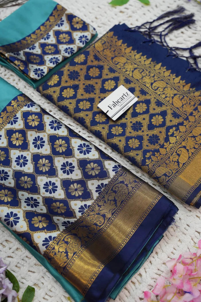 OnlinePattu South Indian Festival Traditional Half Saree