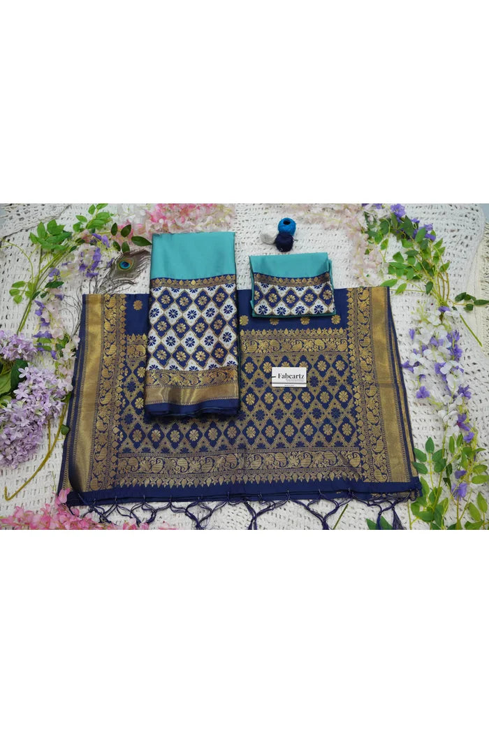 OnlinePattu South Indian Festival Traditional Half Saree