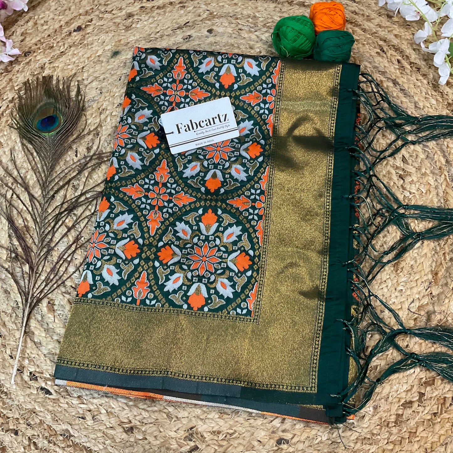 GolGolDup Beautiful Jacquard Woven Design Dupatta for women | Only Dupatta