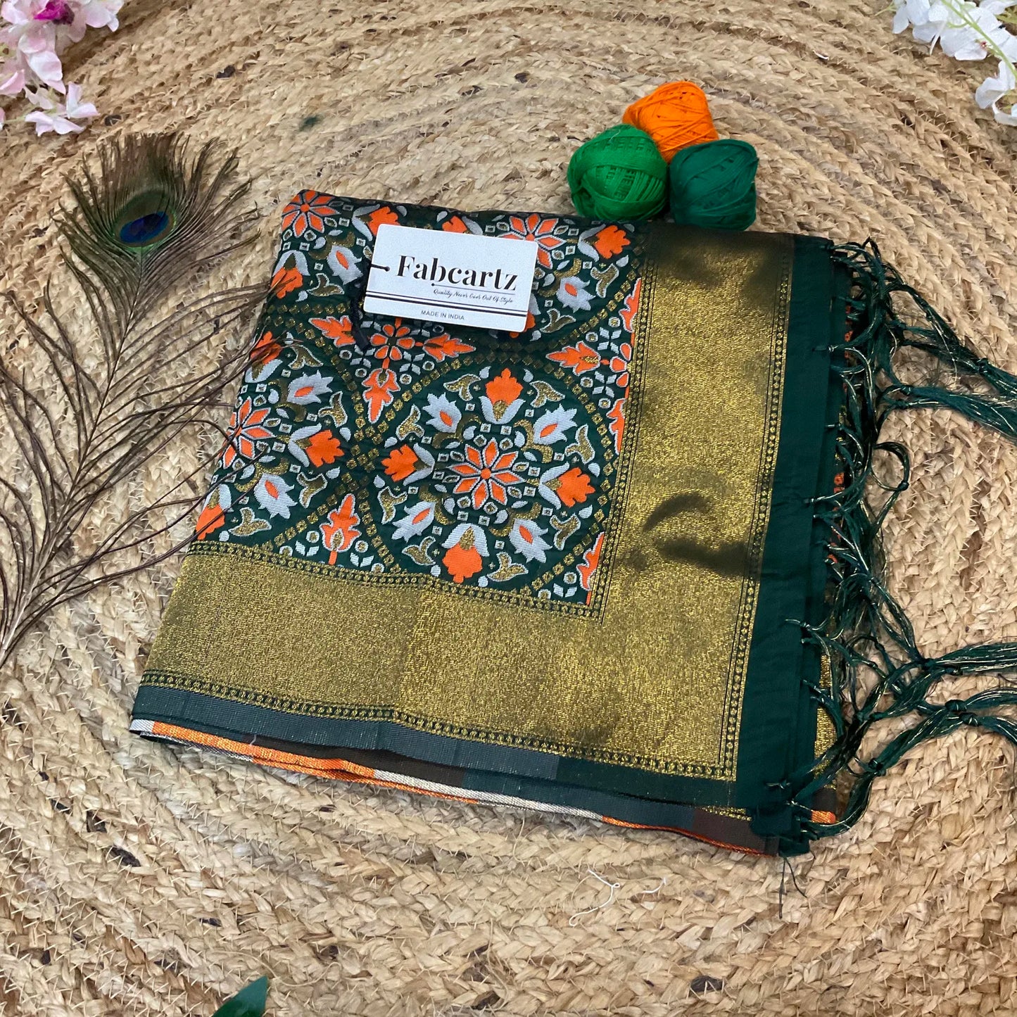 GolGolDup Beautiful Jacquard Woven Design Dupatta for women | Only Dupatta