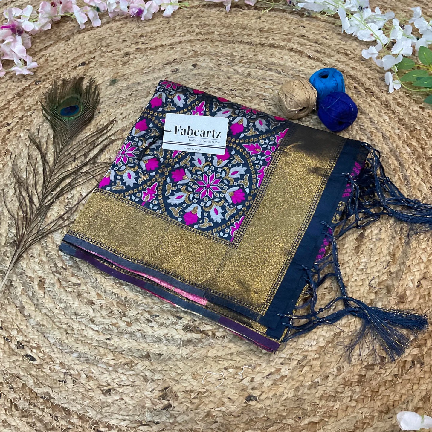 GolGolDup Beautiful Jacquard Woven Design Dupatta for women | Only Dupatta