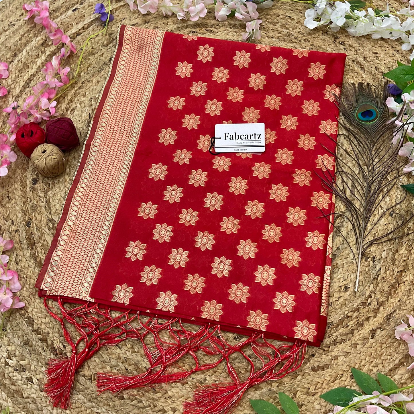 KalashDup Beautiful Jacquard Woven Design Dupatta for women | Only Dupatta