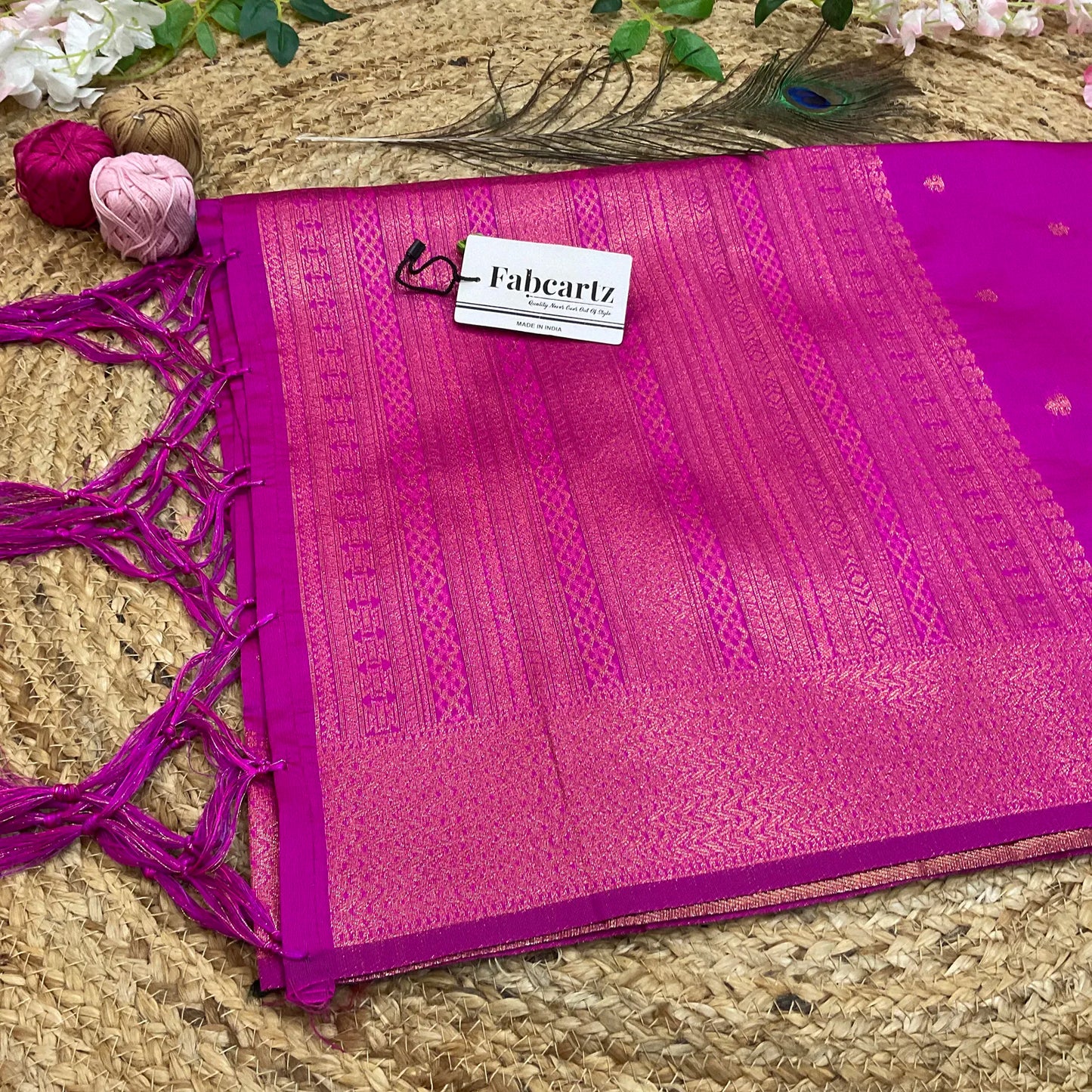 LangharDup Beautiful Jacquard Woven Design Dupatta for women | Only Dupatta