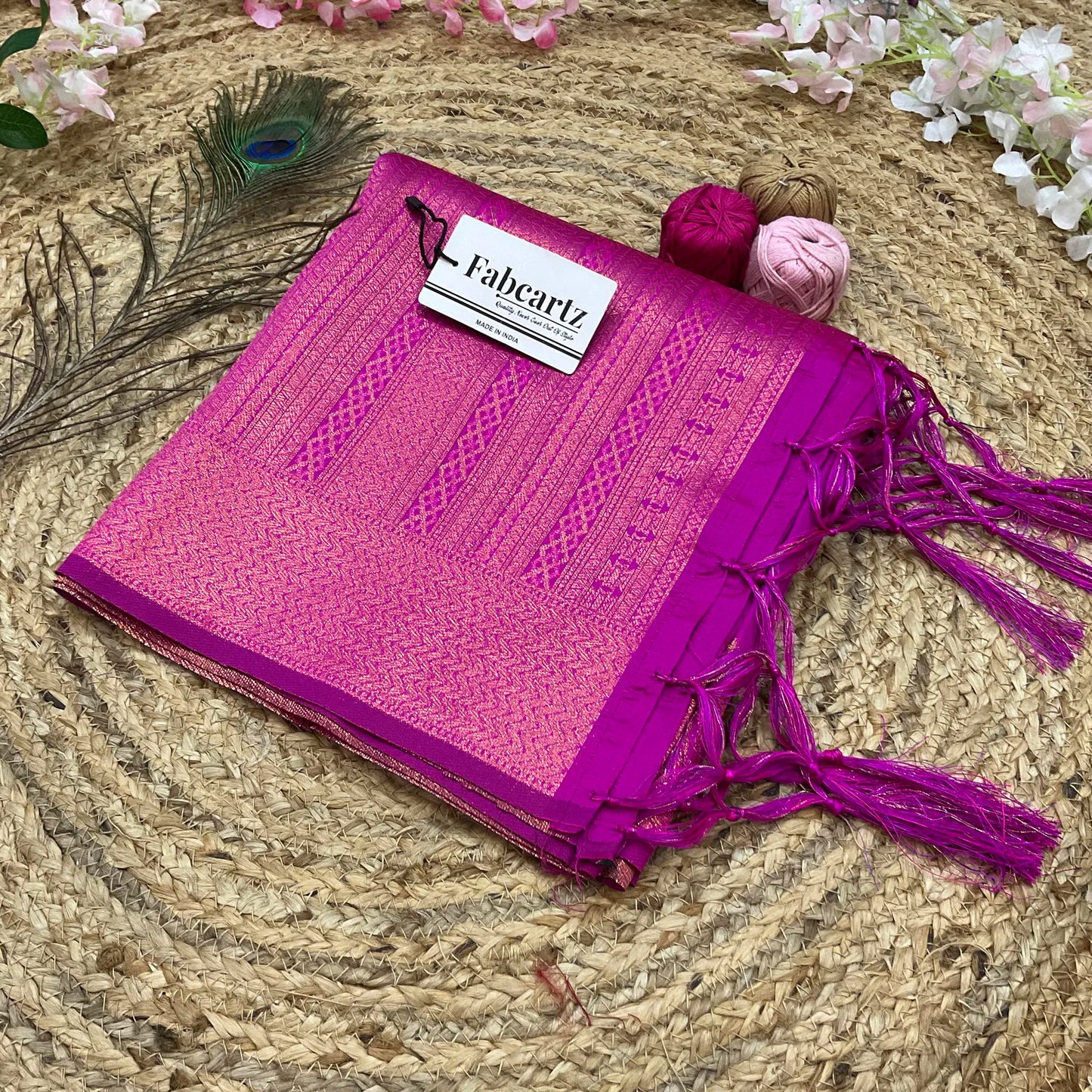 LangharDup Beautiful Jacquard Woven Design Dupatta for women | Only Dupatta