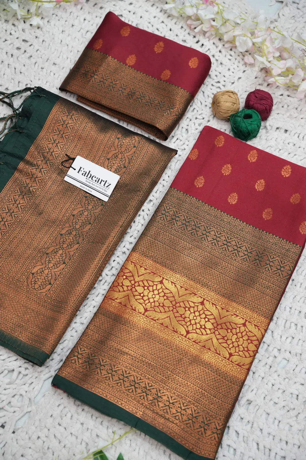(Wrong Kantara) Beautifull South Indian Half Saree for women