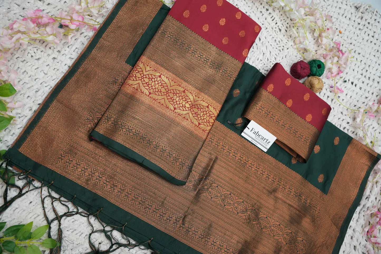 (Wrong Kantara) Beautifull South Indian Half Saree for women